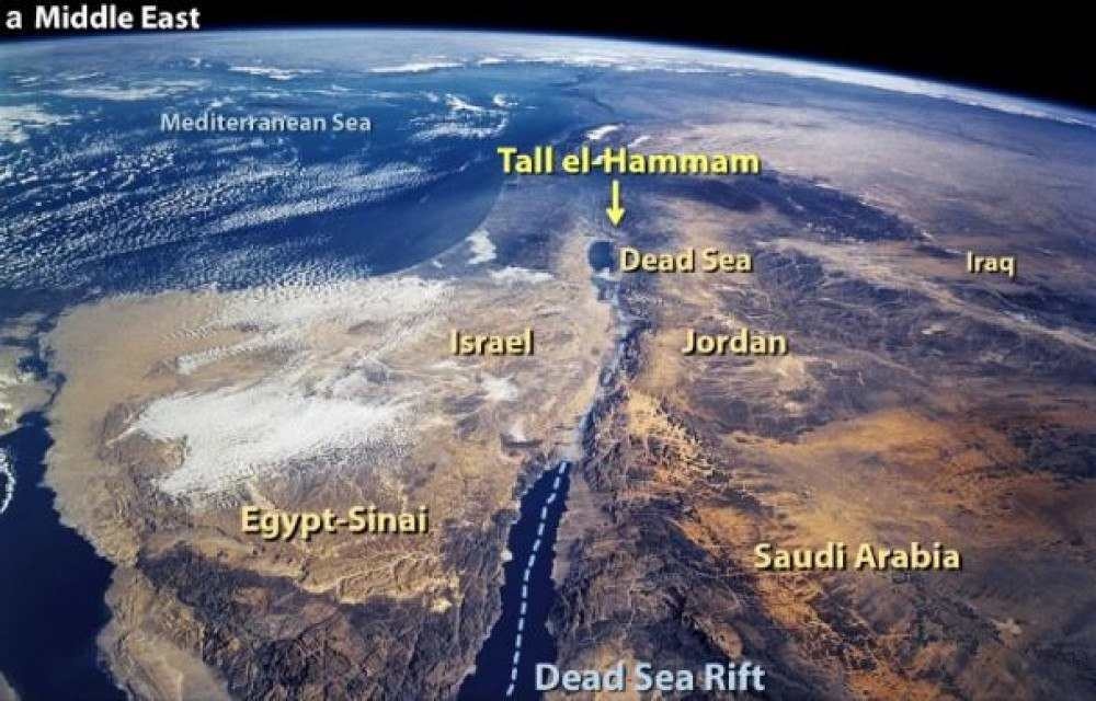 Cidade bíblica de Sodoma pode ter sido destruída por asteroide