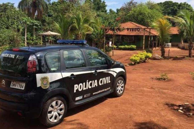 A clínica de recuperação fica localizada na zona rural do município de Sacramento, no Triângulo Mineiro -  (crédito:  PCMG//Divulgação)