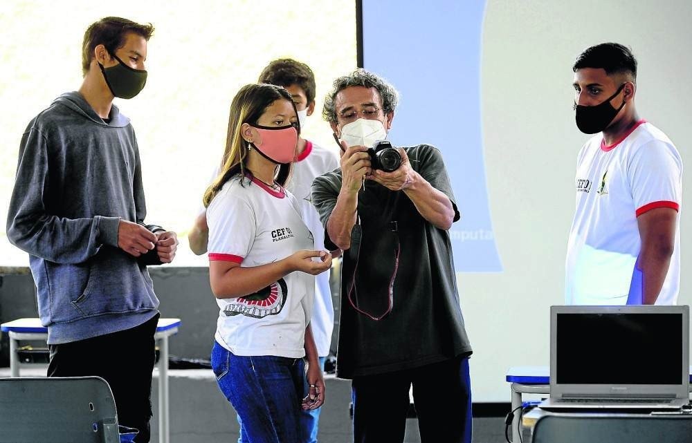 O educador Marcus Martins acredita que a formação em audiovisual é ferramenta de integração social para os jovens