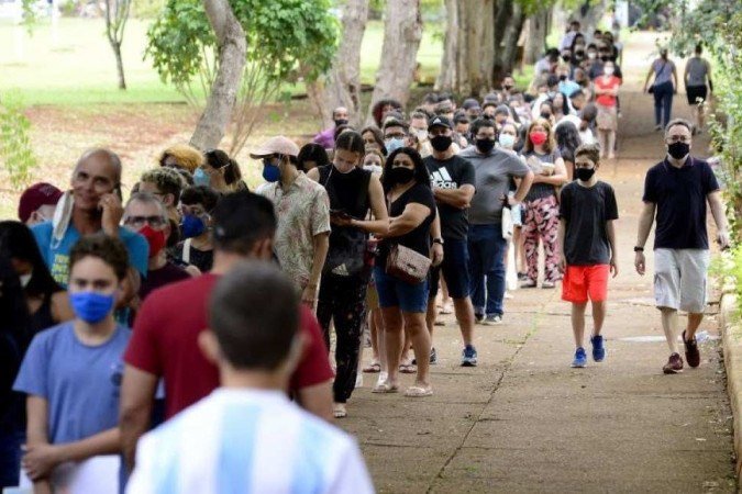 Das três vítimas do dia, uma estava na faixa etária de 20 a 29 anos - (crédito: Marcelo Ferreira/CB/D.A Press) Das três vítimas do dia, uma estava na faixa etária de 20 a 29 anos - (crédito: Marcelo Ferreira/CB/D.A Press)