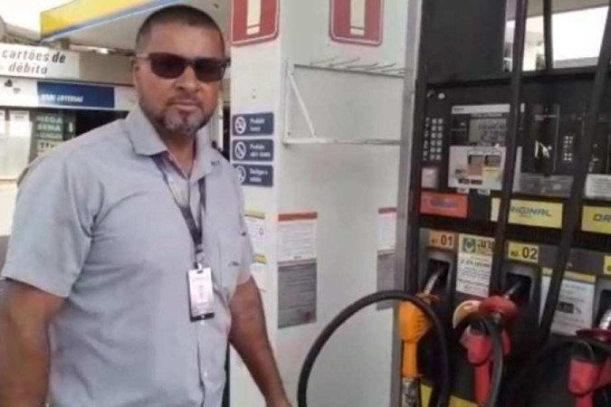 Gerente de posto no Padre Eustáquio mostra bombas vazias

