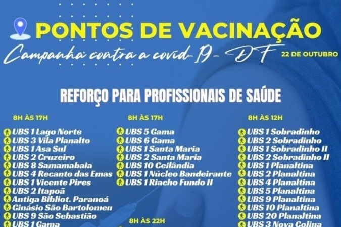 Vacinação para profissionais da saúde