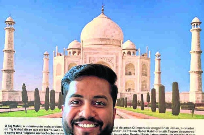 22/10/2021-Cr..dito:Liana Sabo/CB/D.A Press. Brasil. Brasilia..Descri....o:Favas contadas- Comida Indiana do restaurante Indian House -dono do restaurante Deepak Raykwar