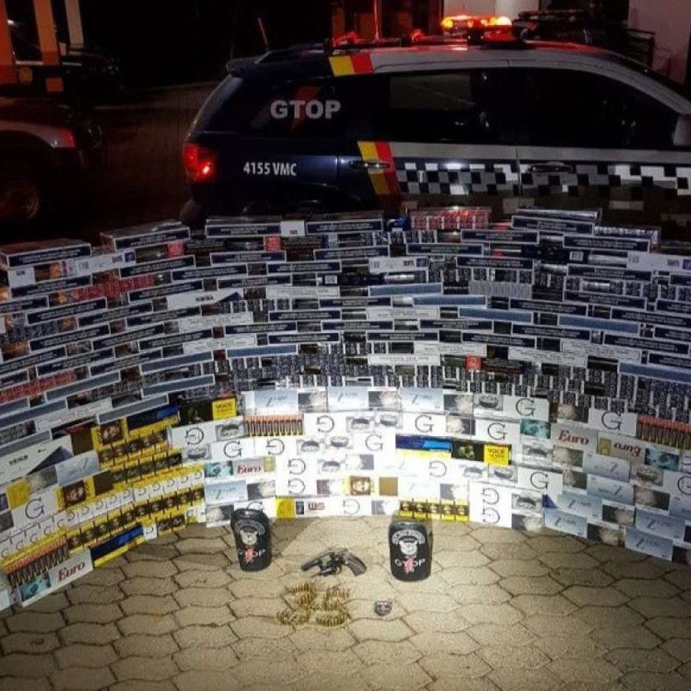 PRF apreende 600 mil maços de cigarros no Piauí