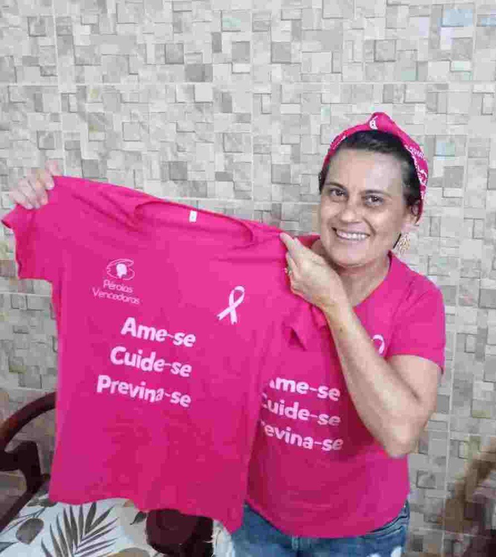 Ros&acirc;ngela criou o grupo de apoio P&eacute;rolas Vencedoras