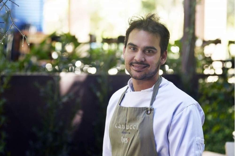 04/06/2021 Crédito: Minervino Júnior/CB/D.A Press. Brasil.  Brasilia - DF. Expectativas de vendas para o Dia dos Namorados, venda de cesta com jantar a delivery. Rodrigo Melo chef de cozinhado Cantucci Osteria 403 Norte.