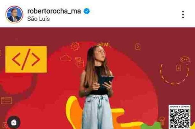 Post homofóbico feito pelo senador Roberto Rocha contra influenciador adolescente viralizou nas redes sociais nesta terça-feira (26/10)