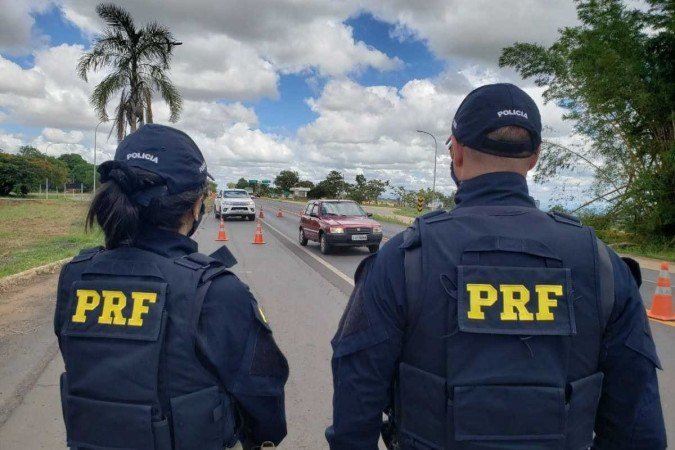 (crédito: PRF/Divulgação) (crédito: PRF/Divulgação)