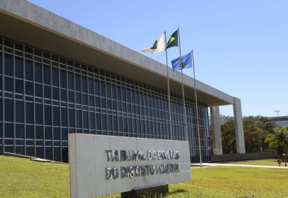  01/08/2017. Credito: Ed Alves/CB/D.A. Press. Brasil. Brasilia - DF.  Fachada do Tribunal de Contas -TCDF.
       -  (crédito: Ed Alves/CB)