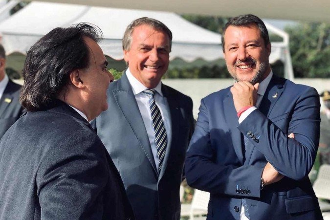 (crédito: Handout / MATTEO SALVINI PRESS OFFICE / AFP) (crédito: Handout / MATTEO SALVINI PRESS OFFICE / AFP)
