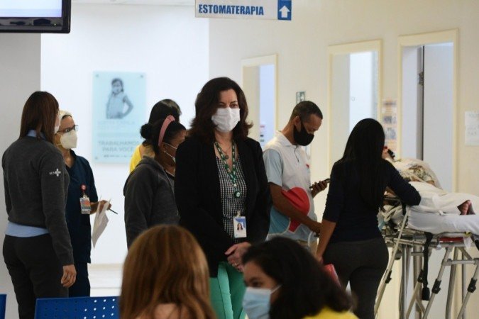  03/11/2021. Crédito: Ed Alves/CB/D.A Press. Brasil. Brasília - DF. Cidades. Nova Diretora do Hospital da Criança Valdenize Tiziani. 