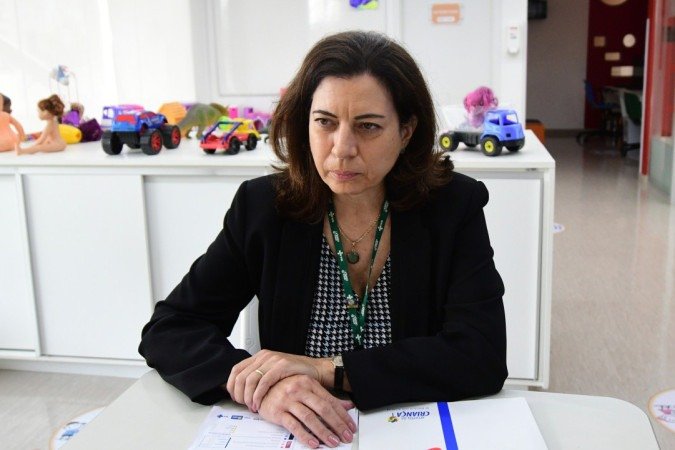  03/11/2021. Crédito: Ed Alves/CB/D.A Press. Brasil. Brasília - DF. Cidades. Nova Diretora do Hospital da Criança Valdenize Tiziani. 