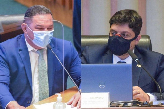 João Hermeto (E) atuará na vice-presidência, ao lado de Rodrigo Delmasso, escolhido como presidente da CPI - (crédito: Divulgação/CLDF) João Hermeto (E) atuará na vice-presidência, ao lado de Rodrigo Delmasso, escolhido como presidente da CPI - (crédito: Divulgação/CLDF)