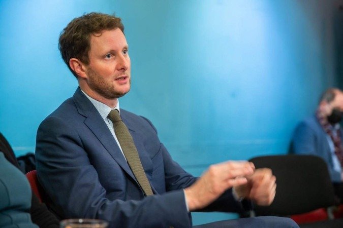 O secretário de Estado francês de Assuntos Europeus, Clément Beaune - (crédito: FERENC ISZA) O secretário de Estado francês de Assuntos Europeus, Clément Beaune - (crédito: FERENC ISZA)