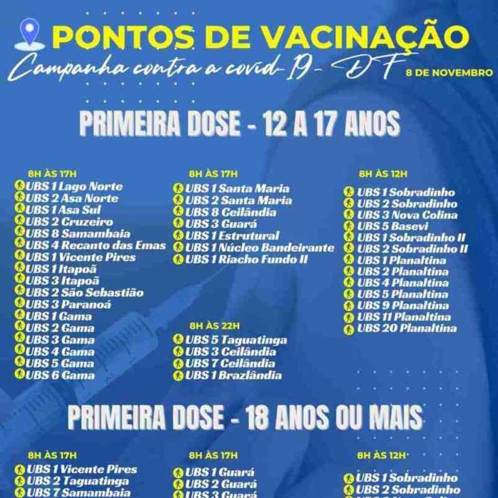 Primeira dose vacina covid-19 (8/11) 