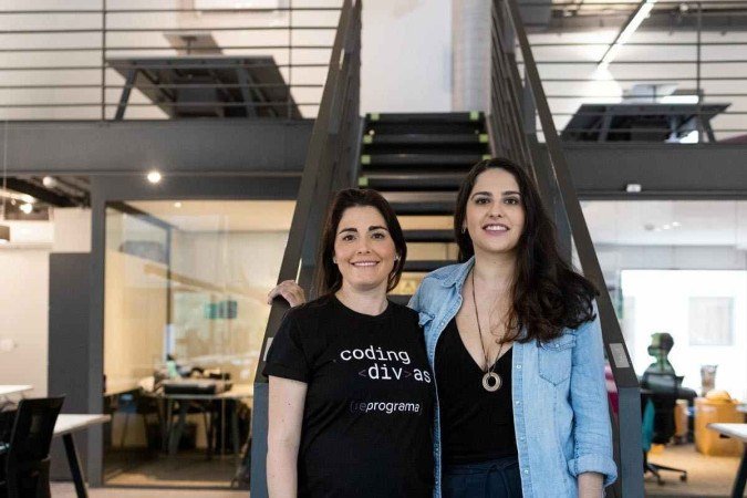 Mariel Reyes Milk e Fernanda Faria são as fundadoras da startup selecionada pelo Google -  (crédito: Google/ divulgação )