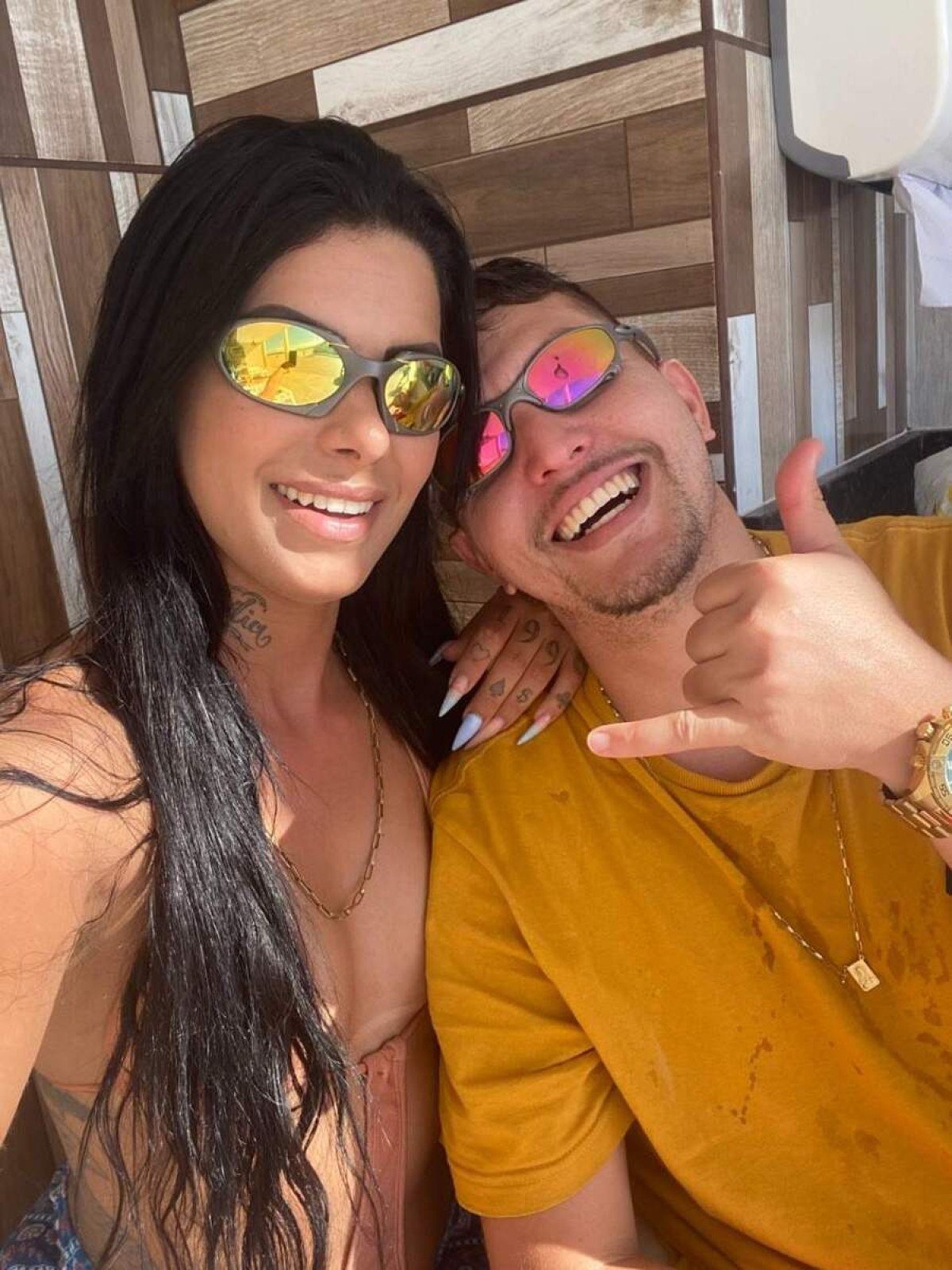 Ruan e Ana Carolina mantinham um relacionamento Ruan e Ana Carolina mantinham um relacionamento