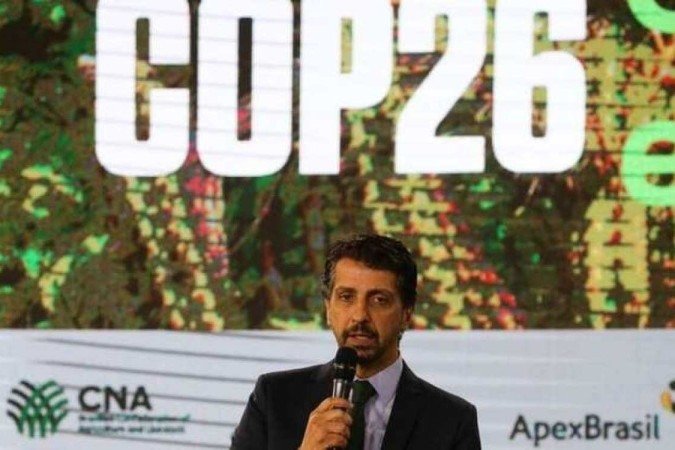 Ministro do Meio Ambiente, Joaquim Leite - (crédito: Antonio Cruz/Agência Brasil) Ministro do Meio Ambiente, Joaquim Leite - (crédito: Antonio Cruz/Agência Brasil)
