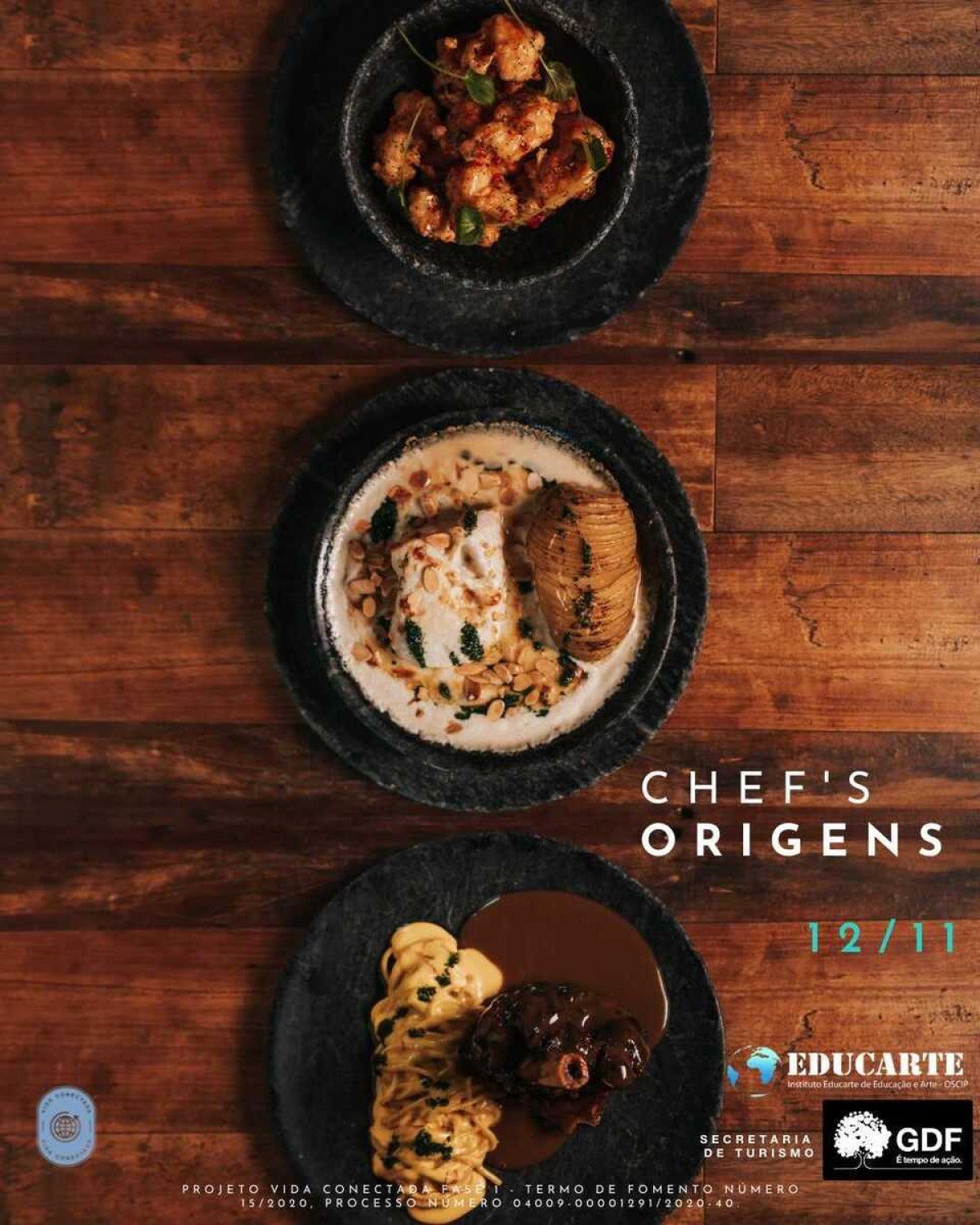 Gastronomia de Brasília chega ao streaming com a série Chef’s Origens