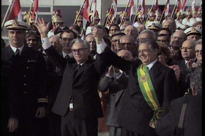 Cena de 8 presidentes 
1 juramento —  A história 
de um tempo presente
