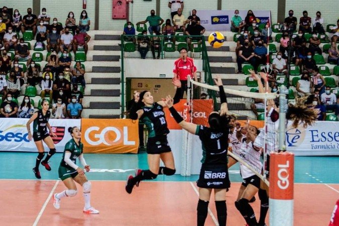 (crédito: Rogério Guerreiro/Brasília Vôlei) (crédito: Rogério Guerreiro/Brasília Vôlei)