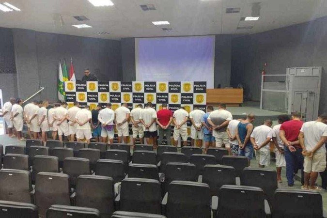 Operação Rosária, deflagrada em 2019, prendeu 46 integrantes do CDC - (crédito: Alexandre de Paula/CB/D.A Press) Operação Rosária, deflagrada em 2019, prendeu 46 integrantes do CDC - (crédito: Alexandre de Paula/CB/D.A Press)