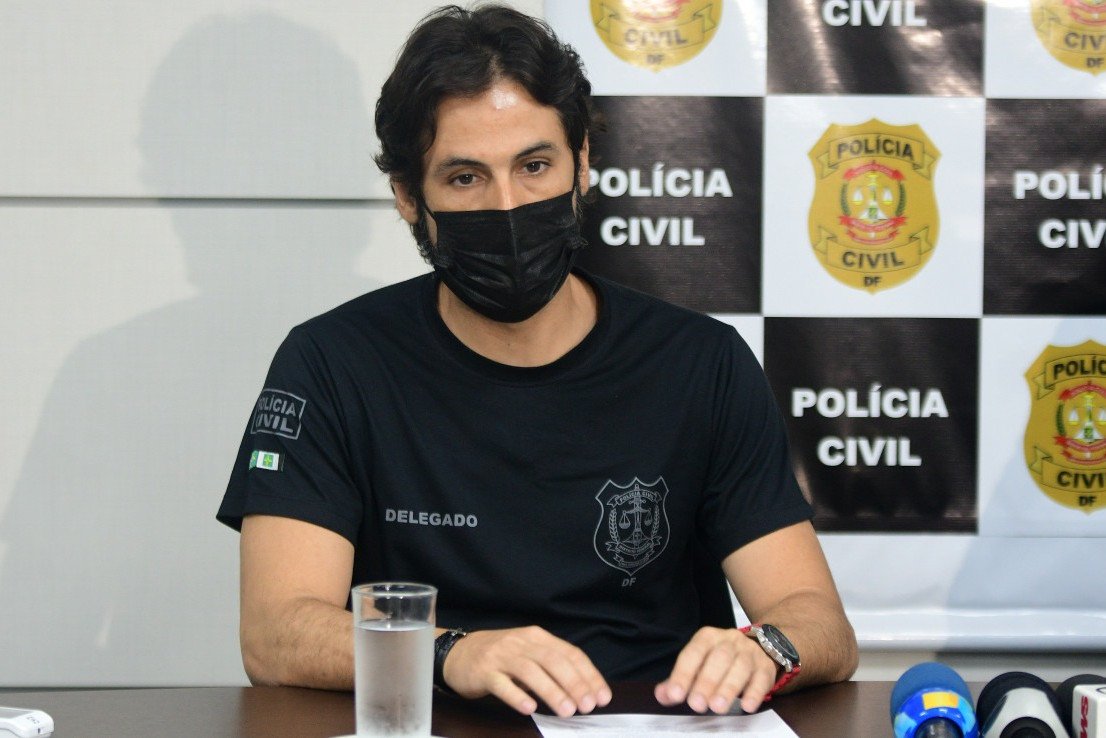 Delegado Adriano Valente, à frente das investigações