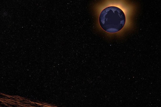 NASA - No auge do fenômeno, Lua terá mais de 97% de sua superfície coberta pela sombra da Terra e ganhará uma aparência avermelhada - NASA - No auge do fenômeno, Lua terá mais de 97% de sua superfície coberta pela sombra da Terra e ganhará uma aparência avermelhada -