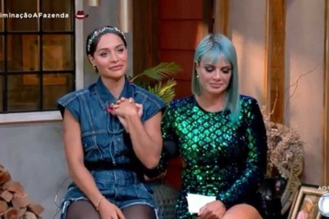 Aline agora segue firme no jogo -  (crédito: Reprodução/Rede Record)