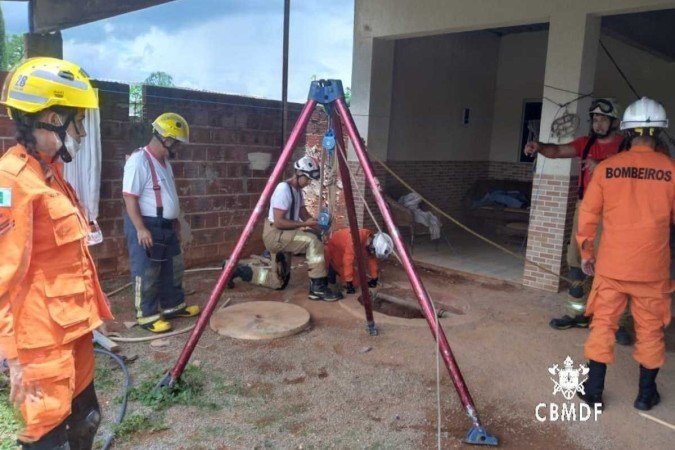 (crédito: CBMDF/Divulgação) (crédito: CBMDF/Divulgação)