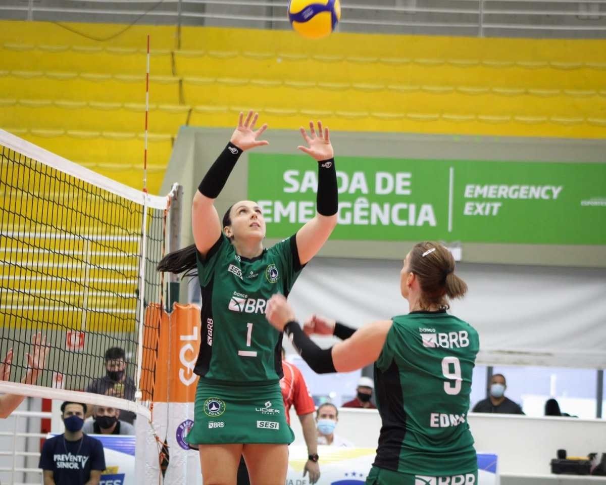 Brasília Vôlei Feminino não se encontra em quadra e sofre quarta derrota