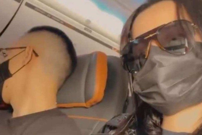 Maraisa relata medo ao viajar de avião -  (crédito: Reprodução/Instagram)