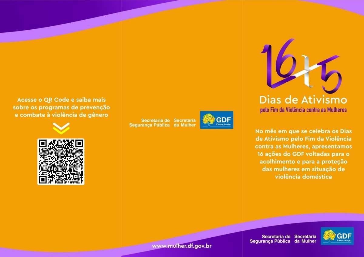 16 dias de Ativismo pelo Fim da Violência contra as Mulheres