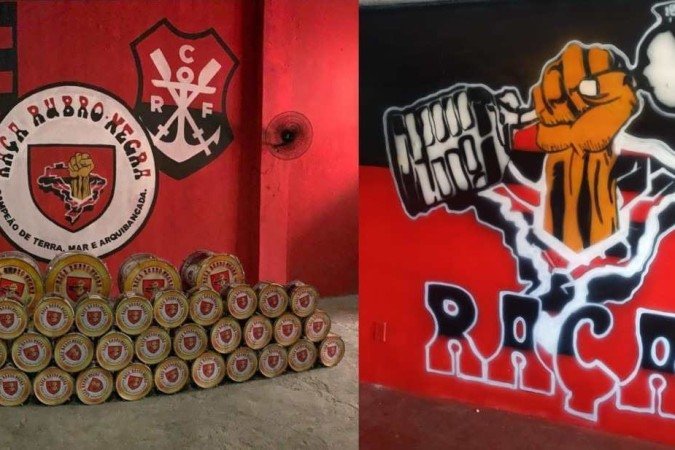 Raça Rubro-negra também se preparou para torcer e vibrar se o Flamengo for campeão