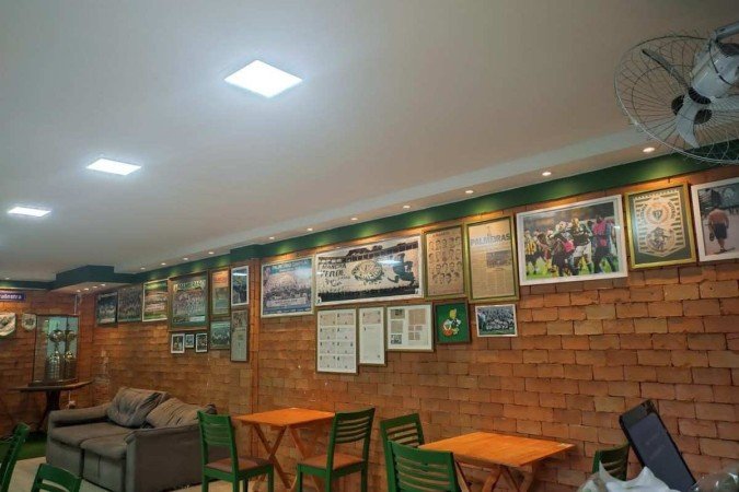 Mancha Verde prepara espaço para torcer e vibrar se forem campeões