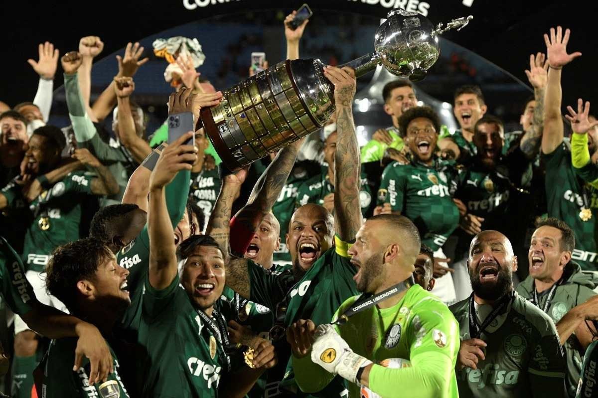 Confira fotos da final da Libertadores entre Palmeiras e Flamengo