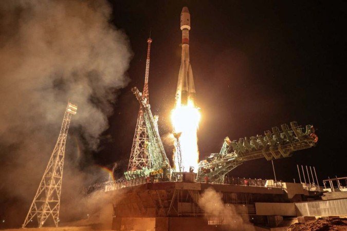 (crédito: Handout / Russian Space Agency Roscosmos / AFP) (crédito: Handout / Russian Space Agency Roscosmos / AFP)