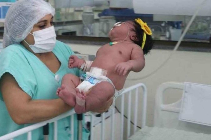 7 quilos! Bebê brasileiro pode estar entre os 10 maiores recém-nascidos do  mundo