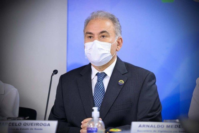 Após ser confrontado por internautas, o ministro apagou a publicação que estava com a informação errada e corrigiu - (crédito: Walterson Rosa/Ministério da Saúde) Após ser confrontado por internautas, o ministro apagou a publicação que estava com a informação errada e corrigiu - (crédito: Walterson Rosa/Ministério da Saúde)
