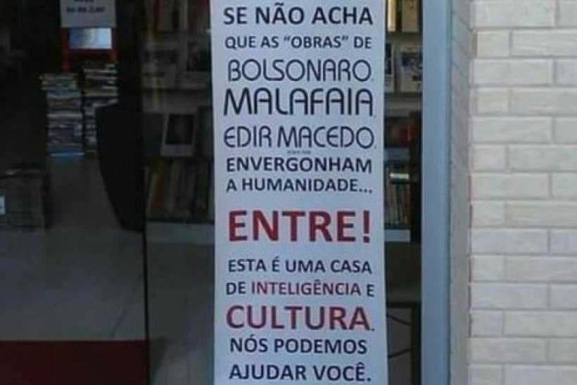 Edir Macedo perde processo contra donos de sebo por placa na porta