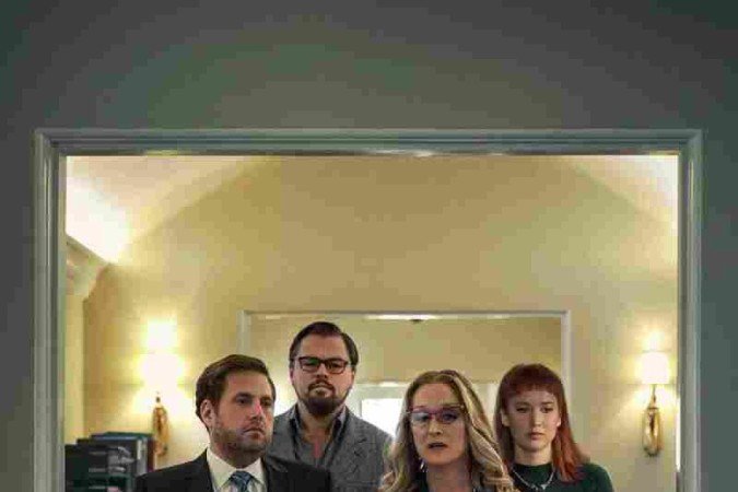 Cena da série Não olhe para cima, da Netflix