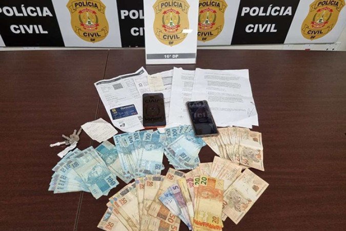 Itens apreendidos nesta segunda-feira (6/12) - (crédito: Divulgação/PCDF) Itens apreendidos nesta segunda-feira (6/12) - (crédito: Divulgação/PCDF)