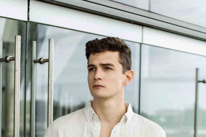 Nicolas Anhert misturou medo 
e empolgação na estreia na TV