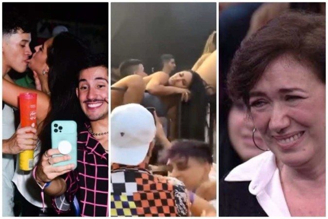 Será que a gente também beija estranho assim? - (crédito: Reprodução/Twitter/@vittorfernando - Reprodução/Twitter - Reprodução/Twitter) Será que a gente também beija estranho assim? - (crédito: Reprodução/Twitter/@vittorfernando - Reprodução/Twitter - Reprodução/Twitter)