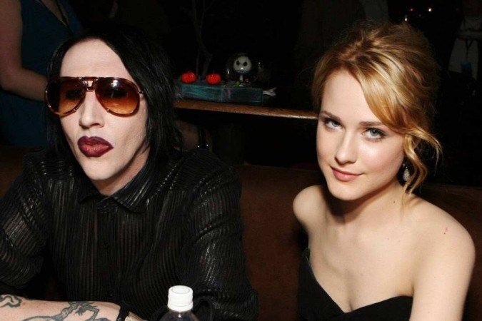 Marilyn Manson é acusado de ameaçar o filho da atriz Evan Rachel Wood - (crédito: Reprodução) Marilyn Manson é acusado de ameaçar o filho da atriz Evan Rachel Wood - (crédito: Reprodução)