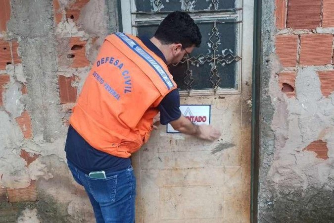 (crédito: Divulgação/Defesa Civil do DF) (crédito: Divulgação/Defesa Civil do DF)