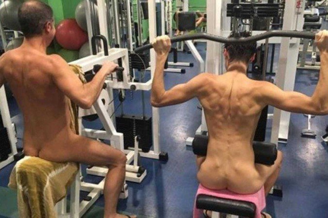 Chega ao Brasil academia que permite malhar pelado
