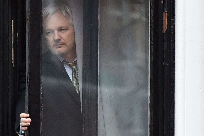 Julian Assange, fundador do site WikiLeaks -  (crédito:  BEN STANSALL                    )