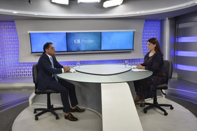  13/12/2021 Crédito: Minervino Júnior/CB/D.A Press. Brasil.  Brasilia - DF. CB Poder com o diretor responsável SESC DF Valcides de Araújo, na bancada Ana Maria Campos.