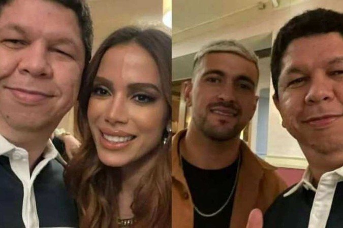 Anitta e Arrascaeta atenderam o mesmo fã em restaurante de São Paulo - (crédito: Reprodução/Instagram) Anitta e Arrascaeta atenderam o mesmo fã em restaurante de São Paulo - (crédito: Reprodução/Instagram)